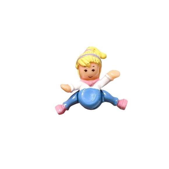 Vintage Polly Pocket Doll Polly Pocket Stable Bluebird Replacement Figure - Picture 4 of 6